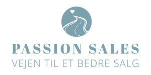 Passion sales fik præcis hvad hun drømte om, vejen til succes, udformet i et logo.