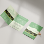 Birkelse oplevelsescenter fik overleveret et unikt moderne logo samt hjemmeside og alt der ellers kunne tænkes af trykte.